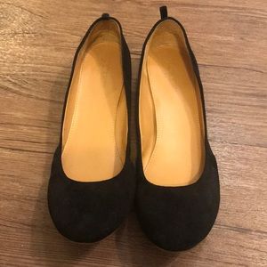 J crew black flats size 9.5